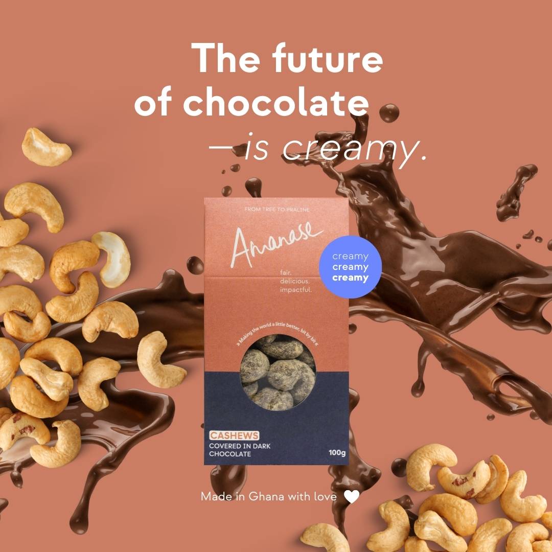 Cashew Covered in Chocolate | Snackbox