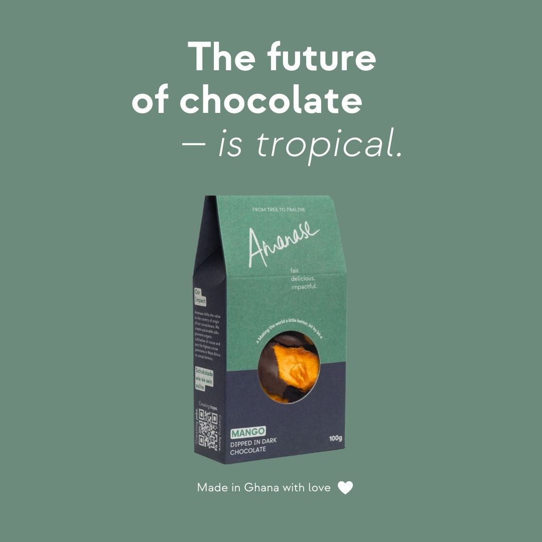 Mango Dipped in Dark Chocolate | Snackbox