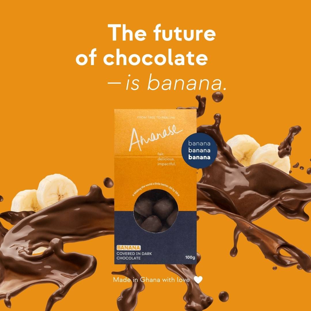 Banana Dipped in Dark Chocolate | Snackbox