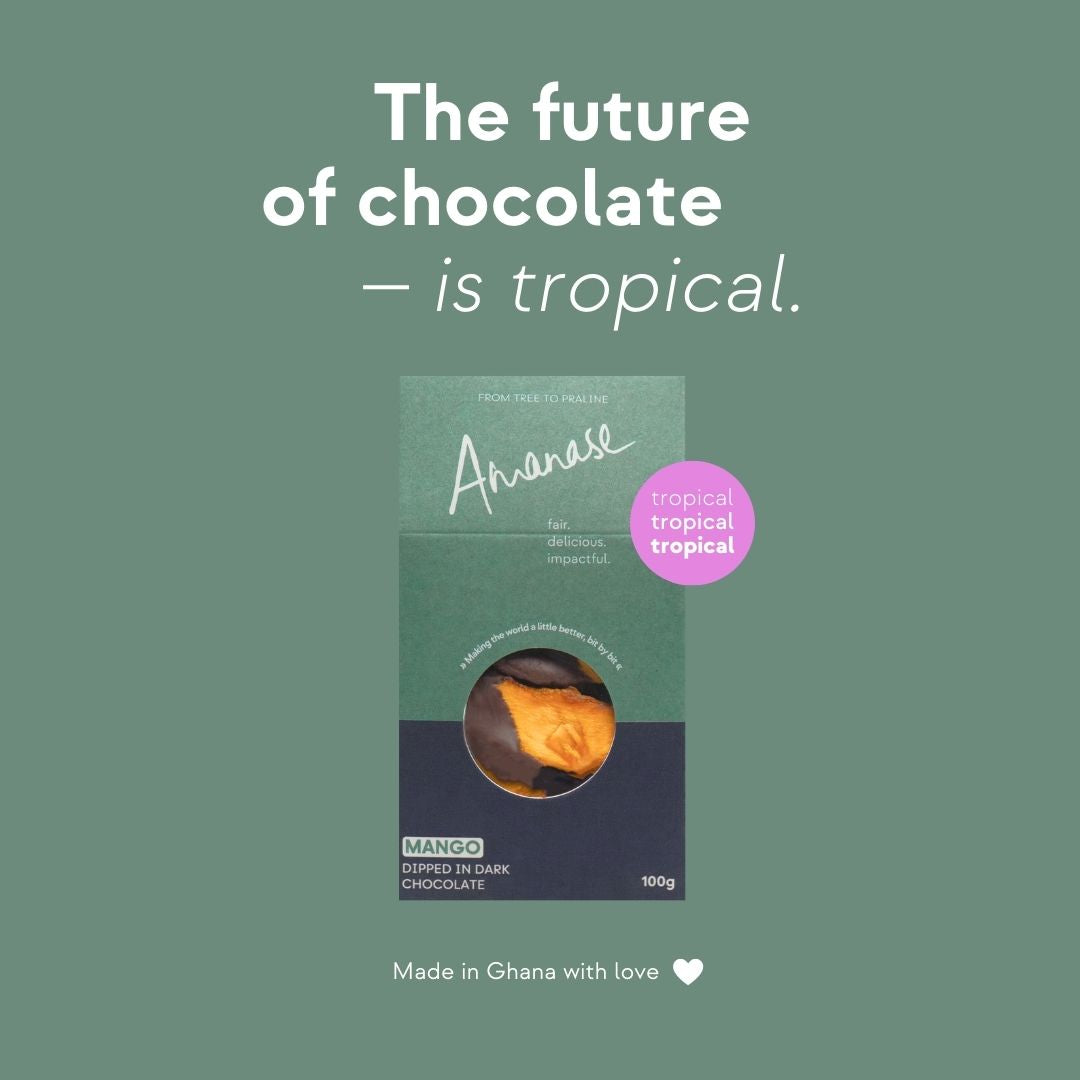 Mango Dipped in Dark Chocolate | Snackbox