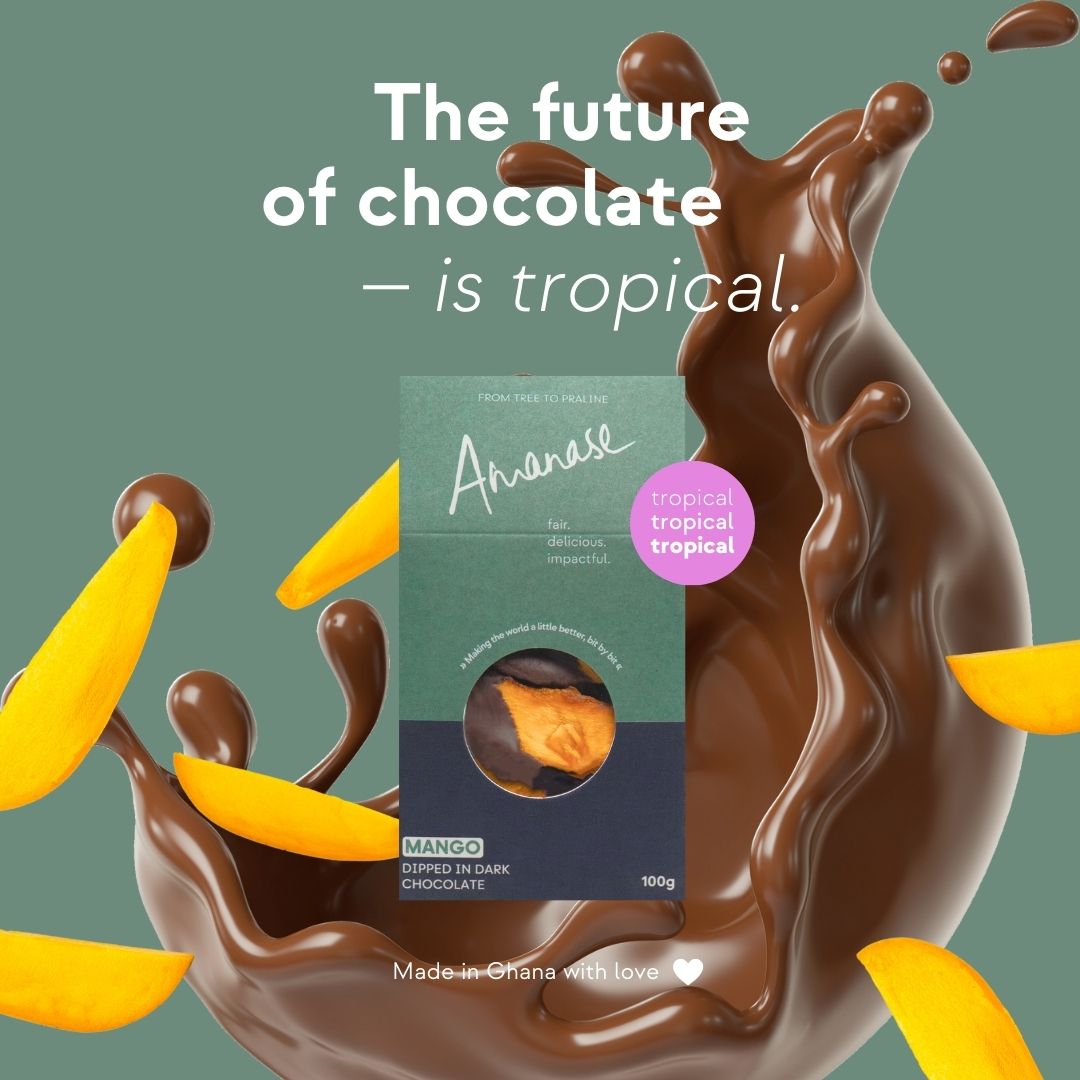 Mango Dipped in Dark Chocolate | Snackbox