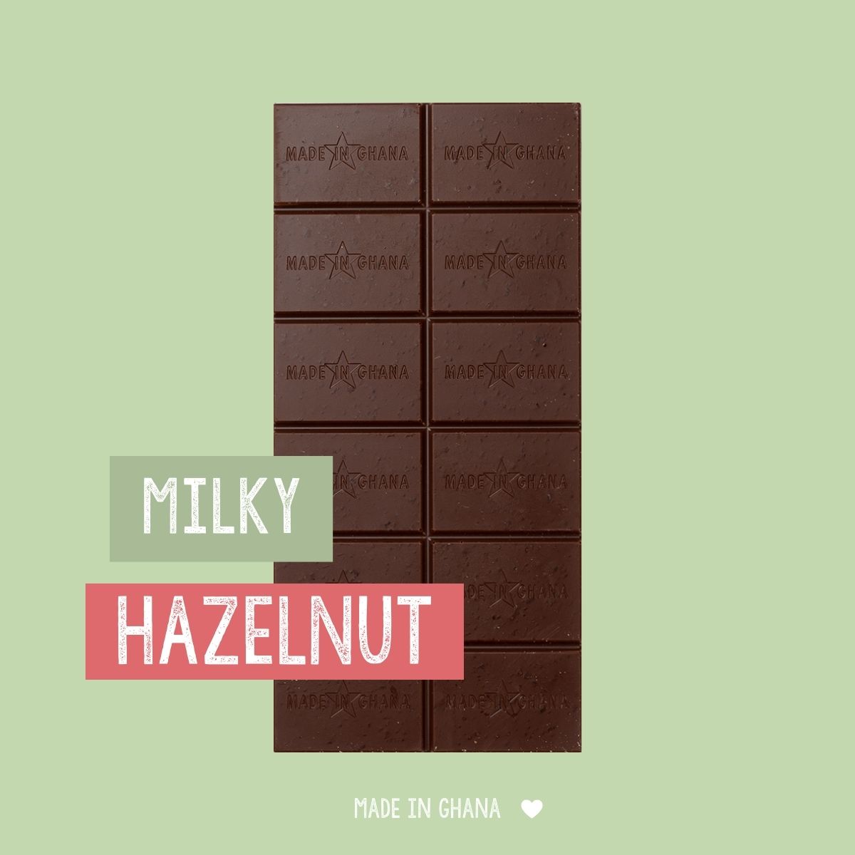 43% Milk Chocolate & Hazelnut