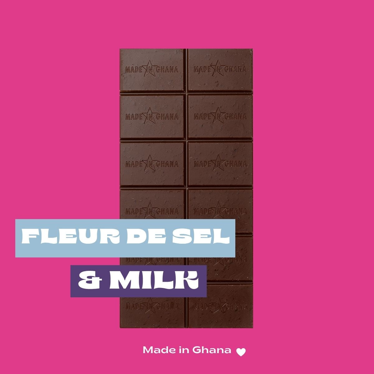 43% Milk Chocolate & Fleur De Sel