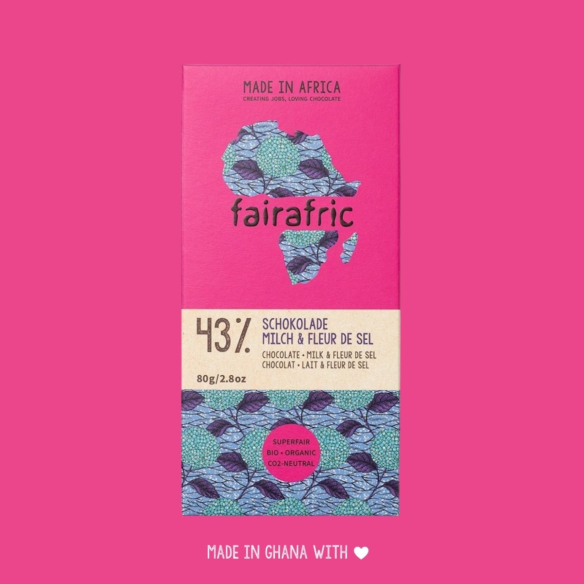 43% Milk Chocolate & Fleur De Sel