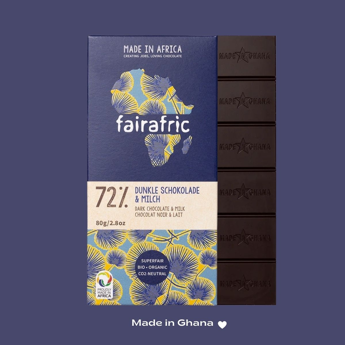 72% Dark Chocolate & Milk