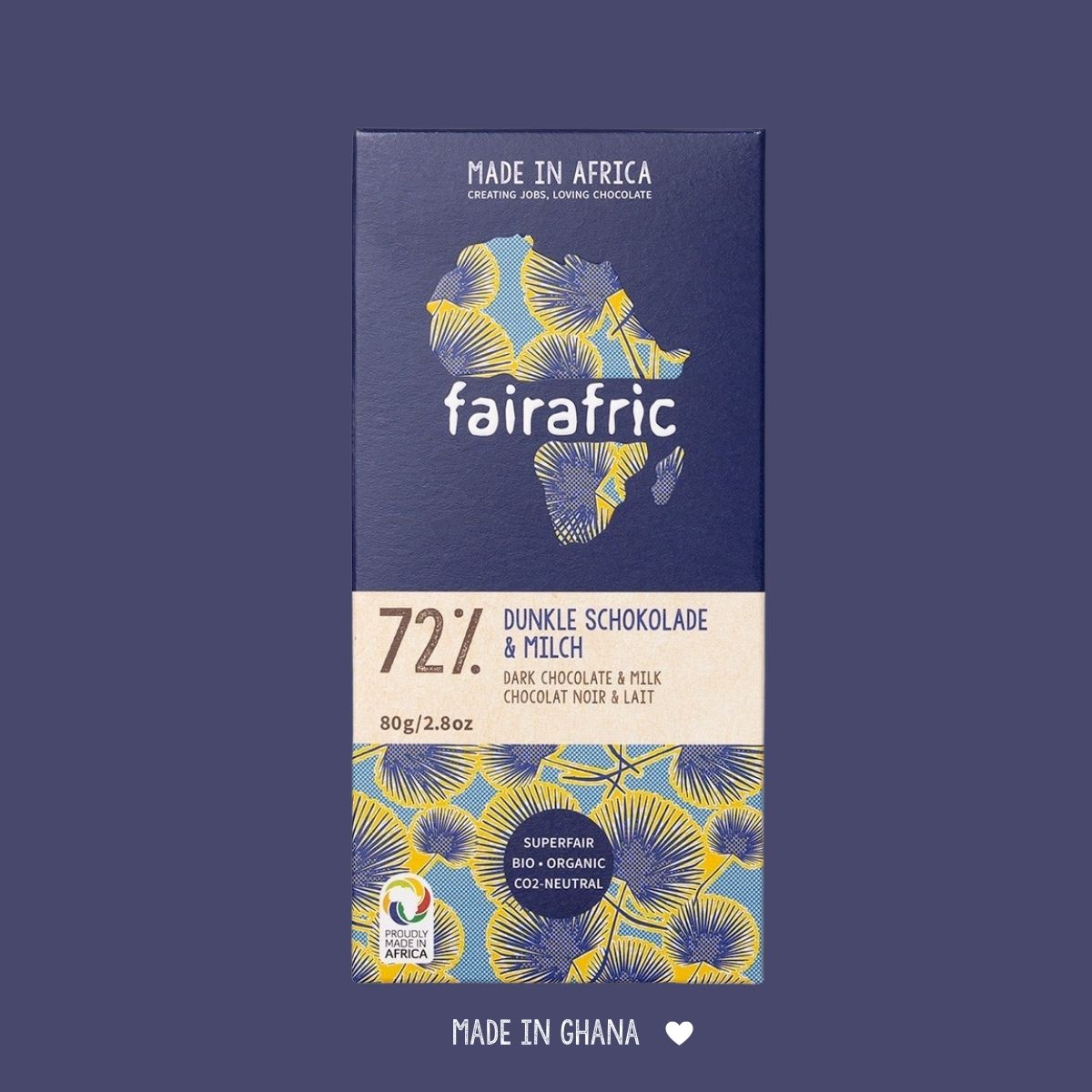 72% Dark Chocolate & Milk