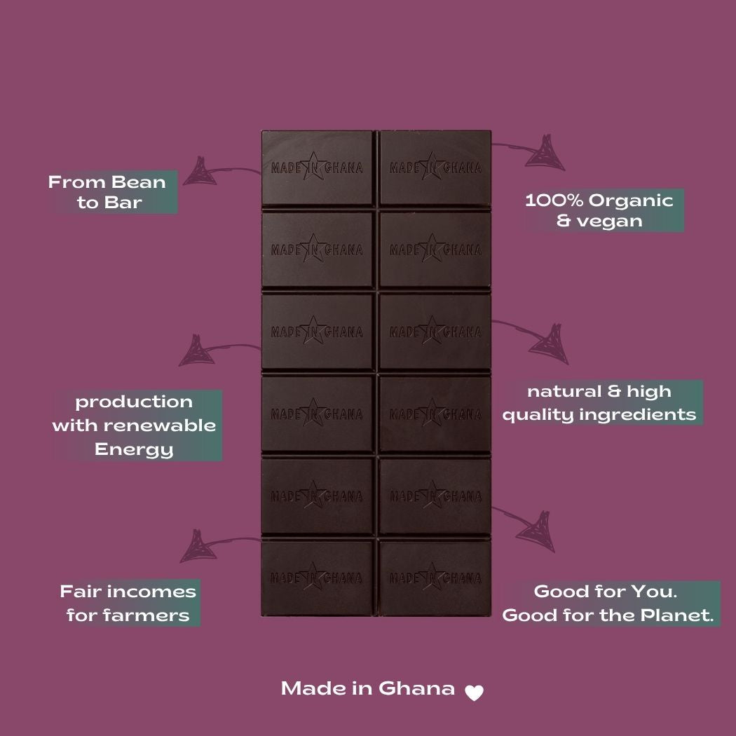 80% Dark chocolate with Fleur De Sel