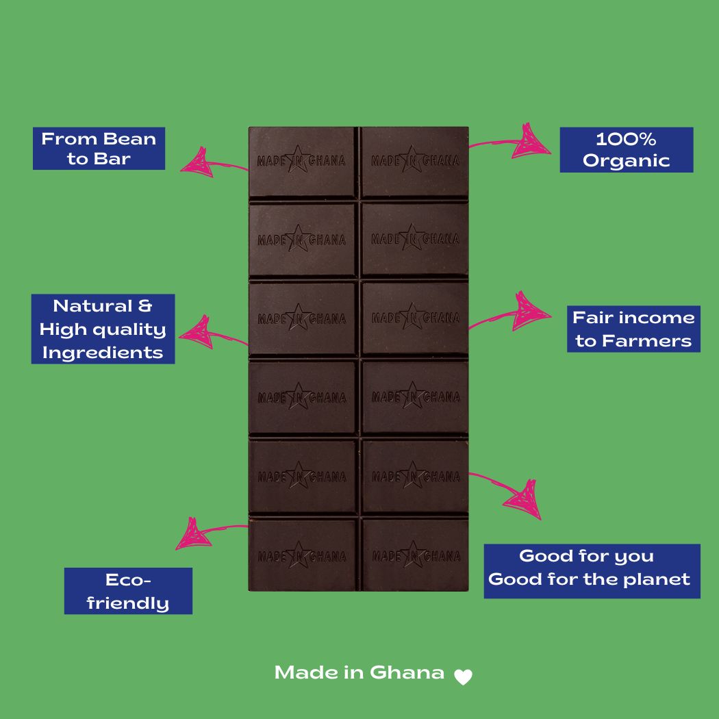 70% Dark Chocolate with Tigernut & Almond