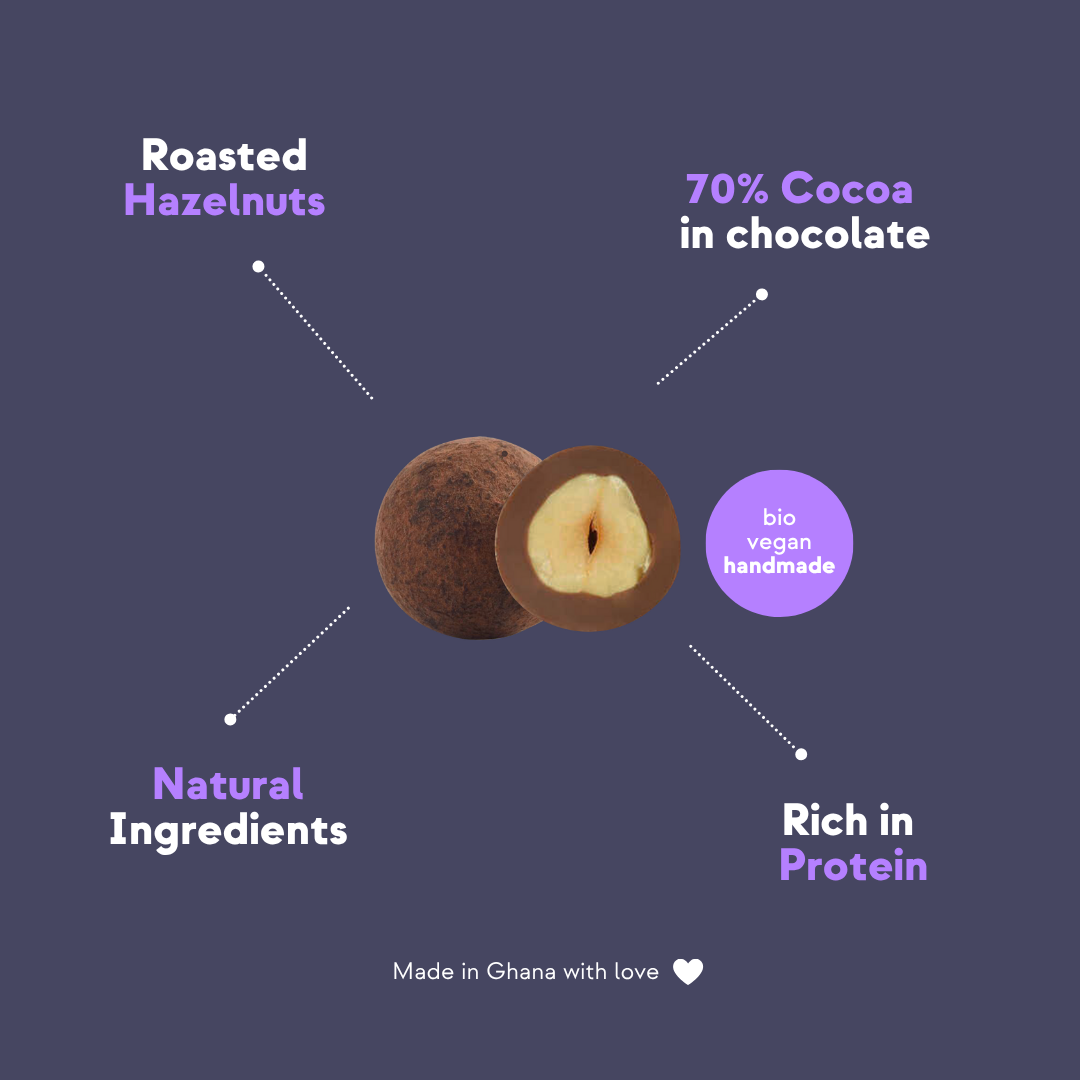 Hazelnuts Covered in Chocolate | Snackbox