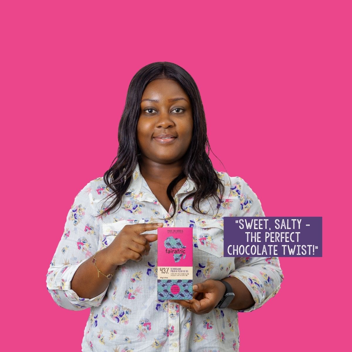 43% Milk Chocolate & Fleur De Sel