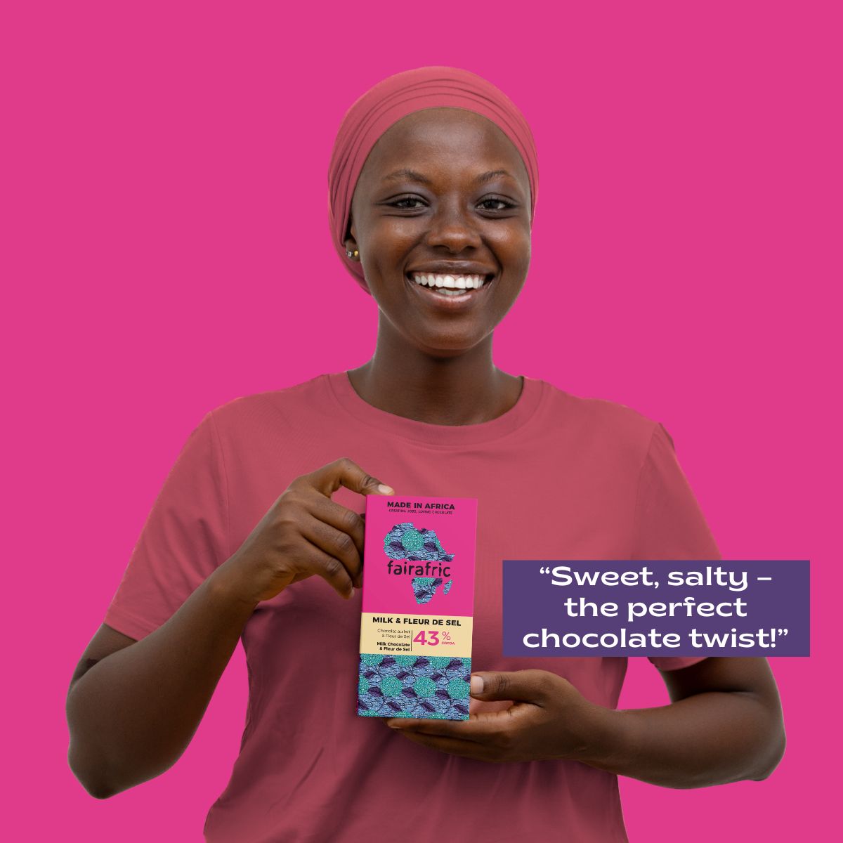 43% Milk Chocolate & Fleur De Sel