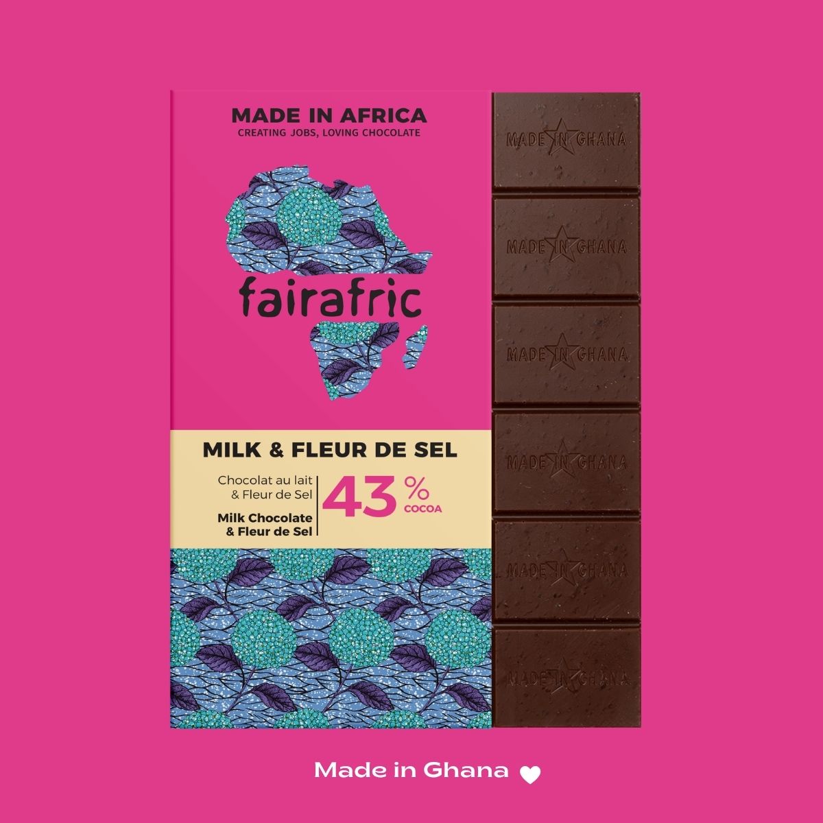 43% Milk Chocolate & Fleur De Sel