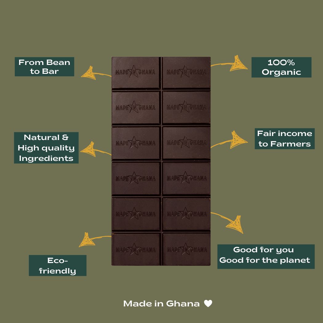 57% Dark Chocolate with Baobab & Moringa