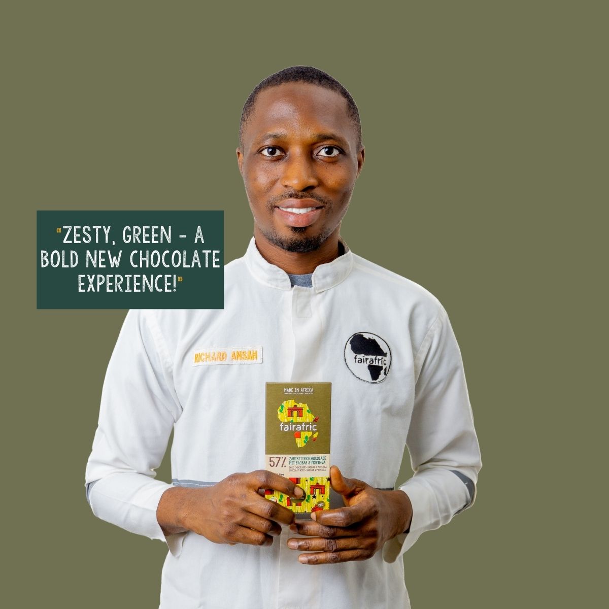 57% Dark Chocolate with Baobab & Moringa