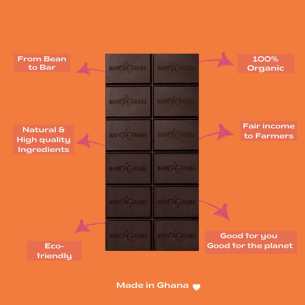 70% Dark Chocolate & Nibs