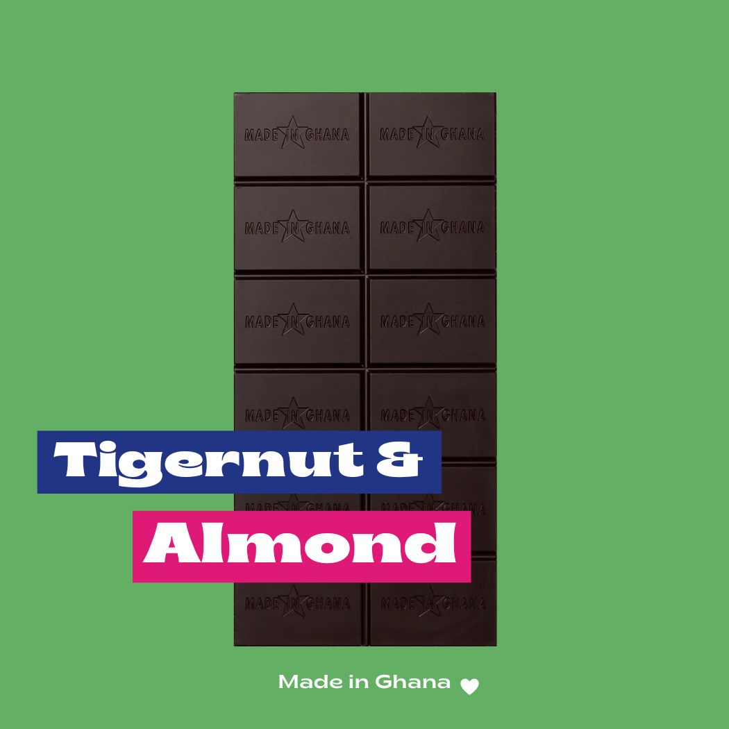 70% Dark Chocolate with Tigernut & Almond