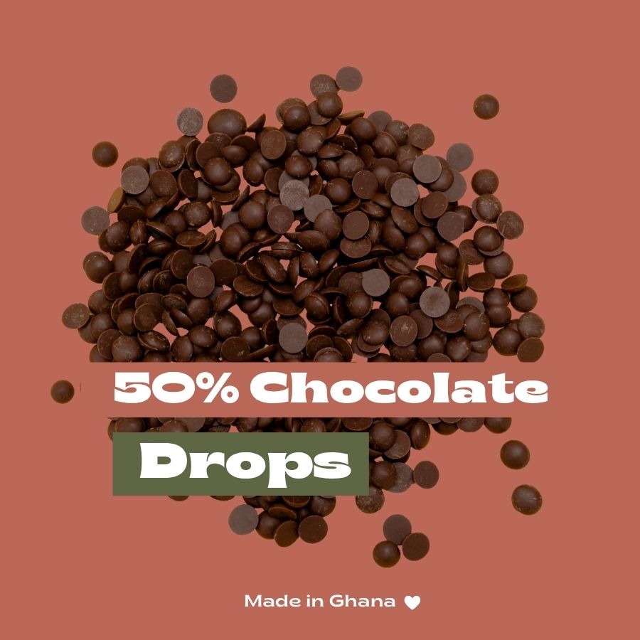Chocolate Drops 50% SILKY DARK