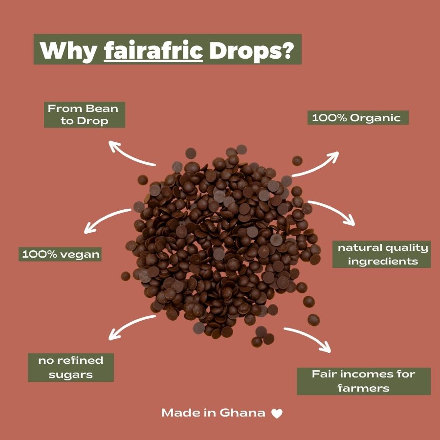 Chocolate Drops 50% SILKY DARK